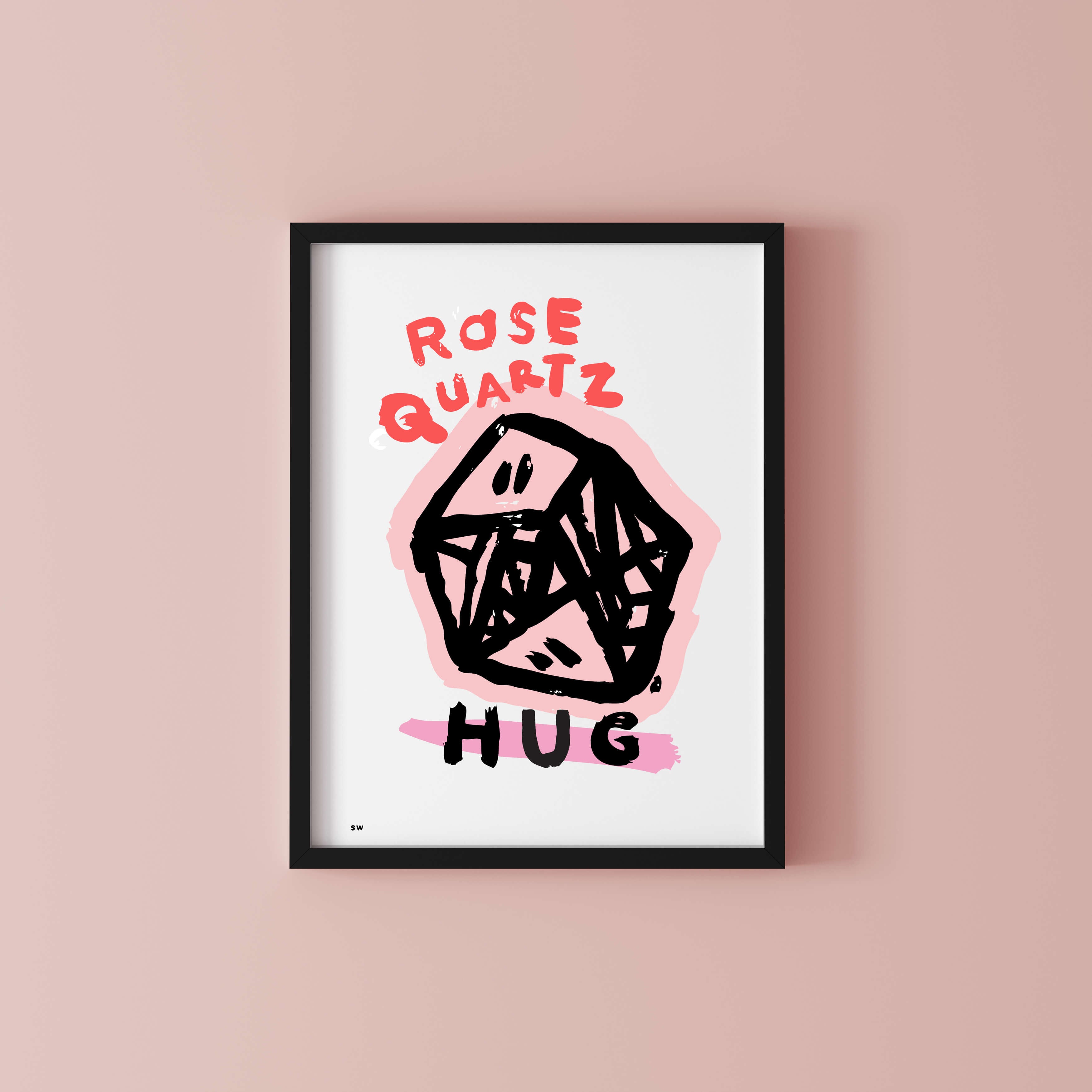 Rose Quartz Print - BO$$ MAGIC LDN